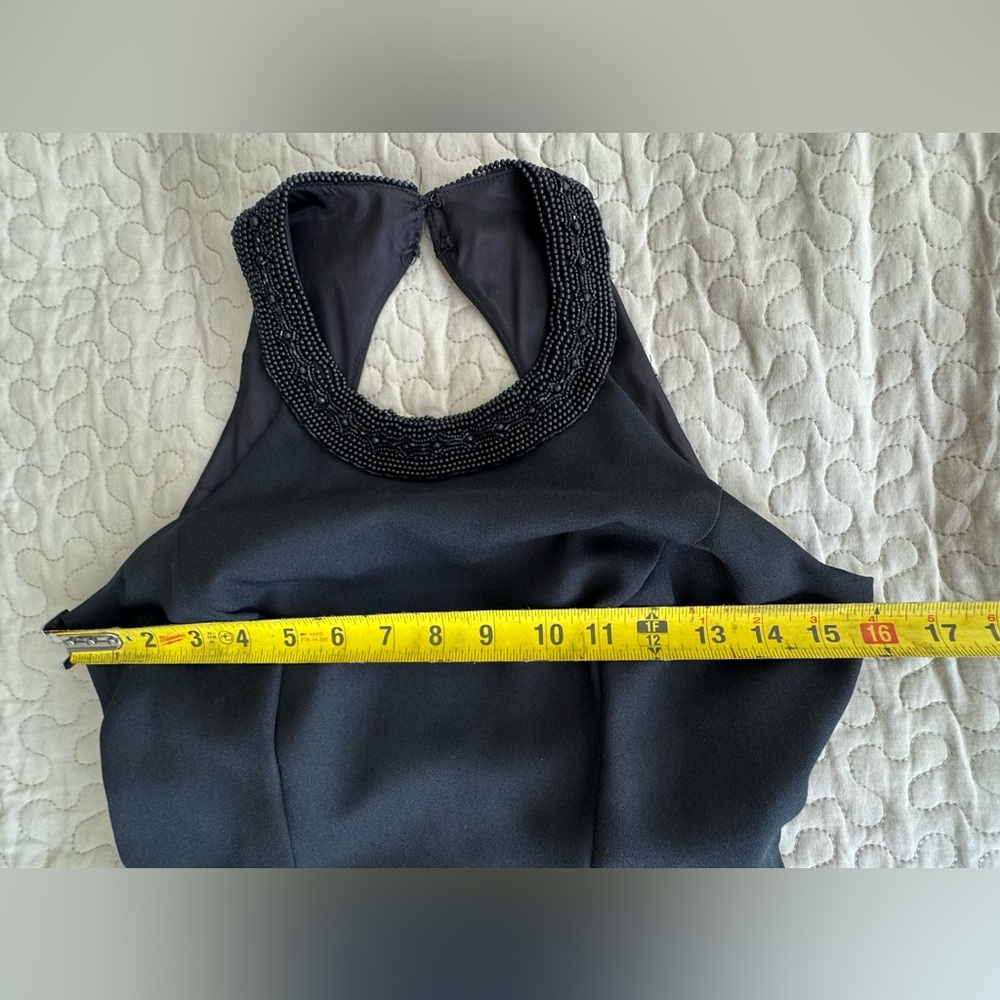 New Image Vintage Black Long Dress Size S - Picture 15 of 15